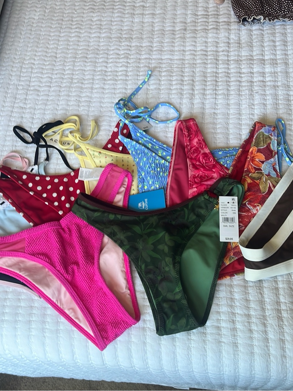 LOT OF 10 Bikini Bottoms NWT